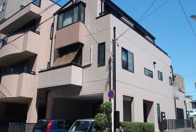 名古屋市中区Ｓ様邸のベランダ防水と屋根、外壁塗装リフォーム