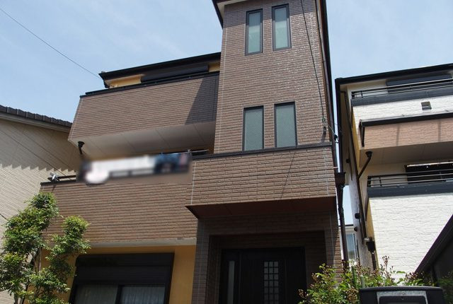 名古屋市中村区Ｉ様邸の外壁塗装塗り替え工事とベランダ防水塗装