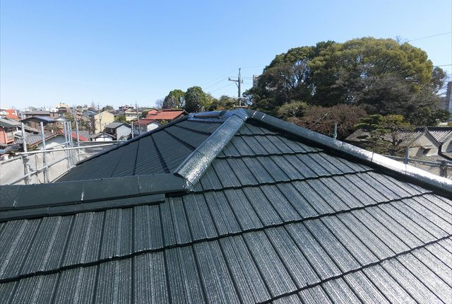 名古屋市緑区Ｔ様邸の屋根塗り替え塗装