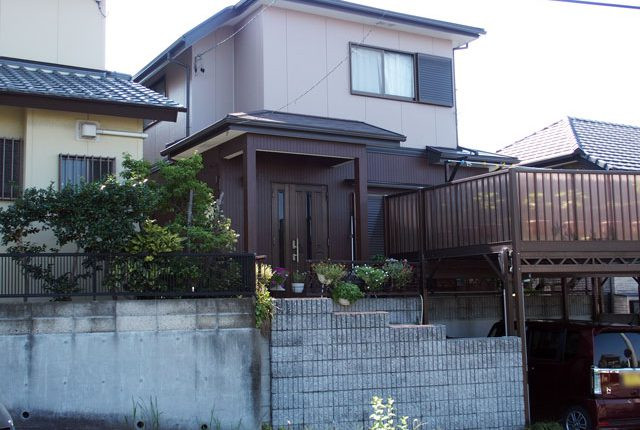 名古屋市緑区Ｓ様邸のベランダ防水と屋根・外壁塗装施工事例