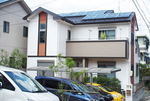名古屋市緑区Ｉ様邸の屋根と外壁塗装