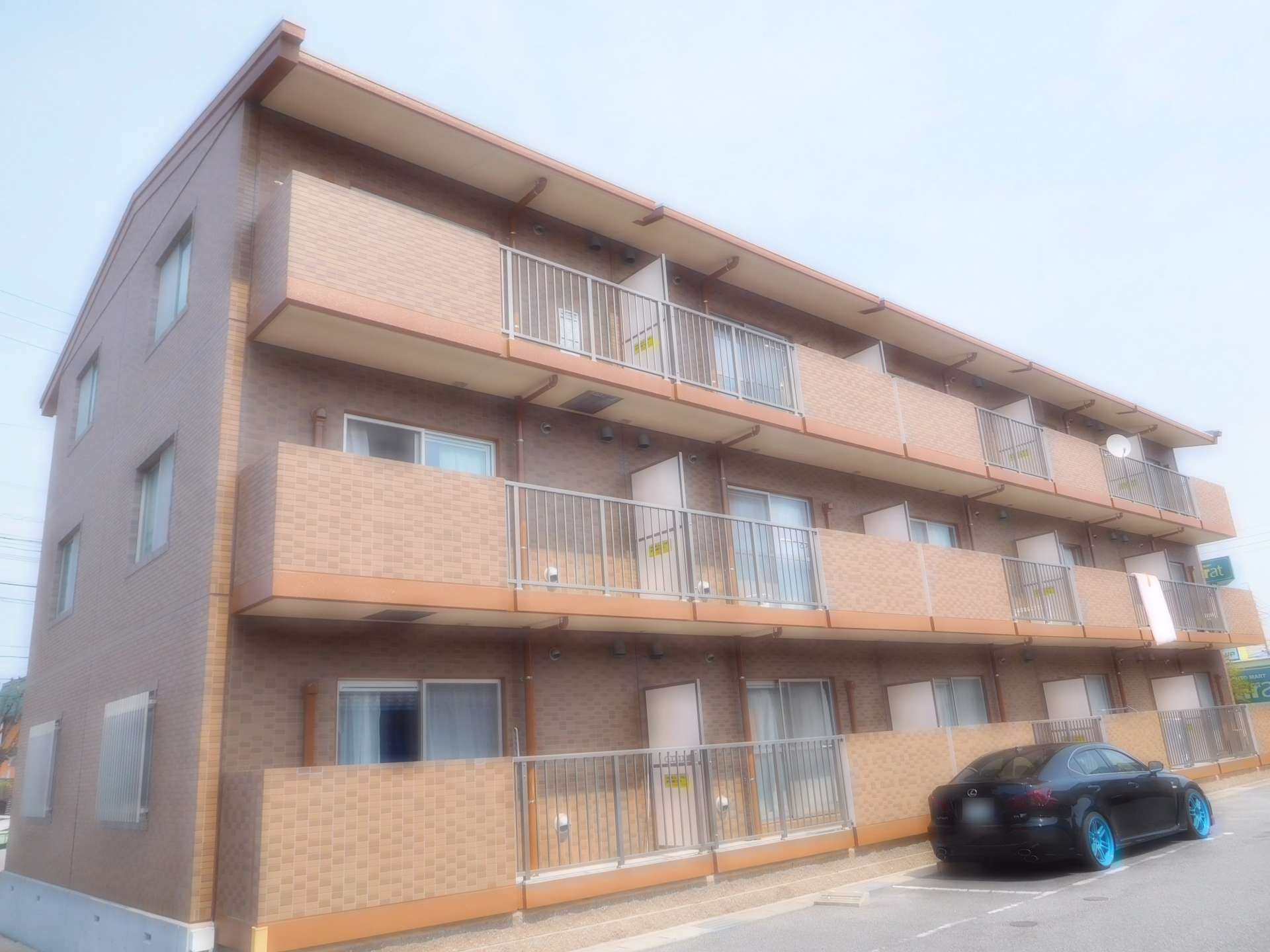 愛知県尾張旭市のパルフェ　外壁塗装大規模修繕