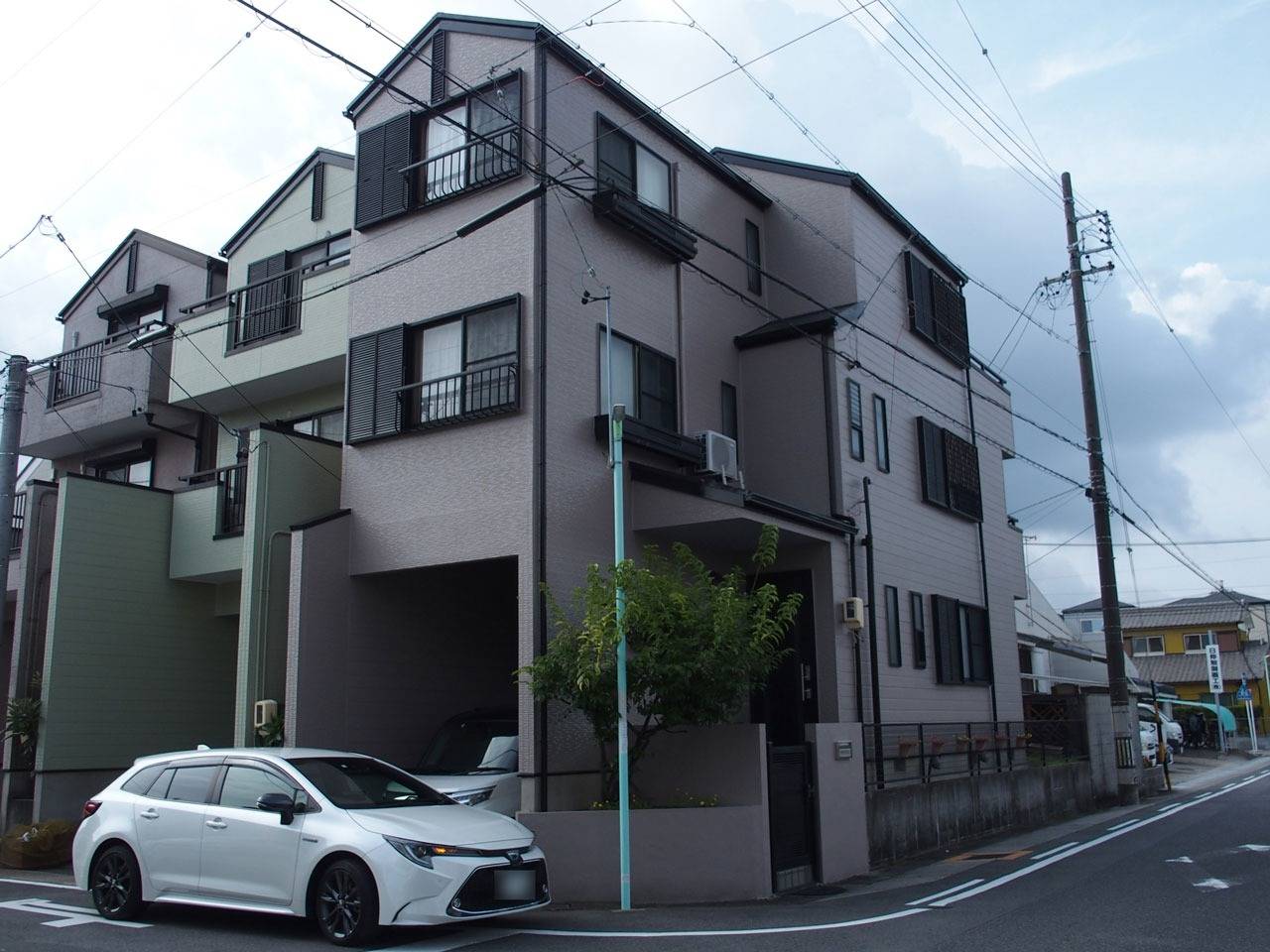 名古屋市緑区S様邸の外壁塗装と屋根、ベランダ防水